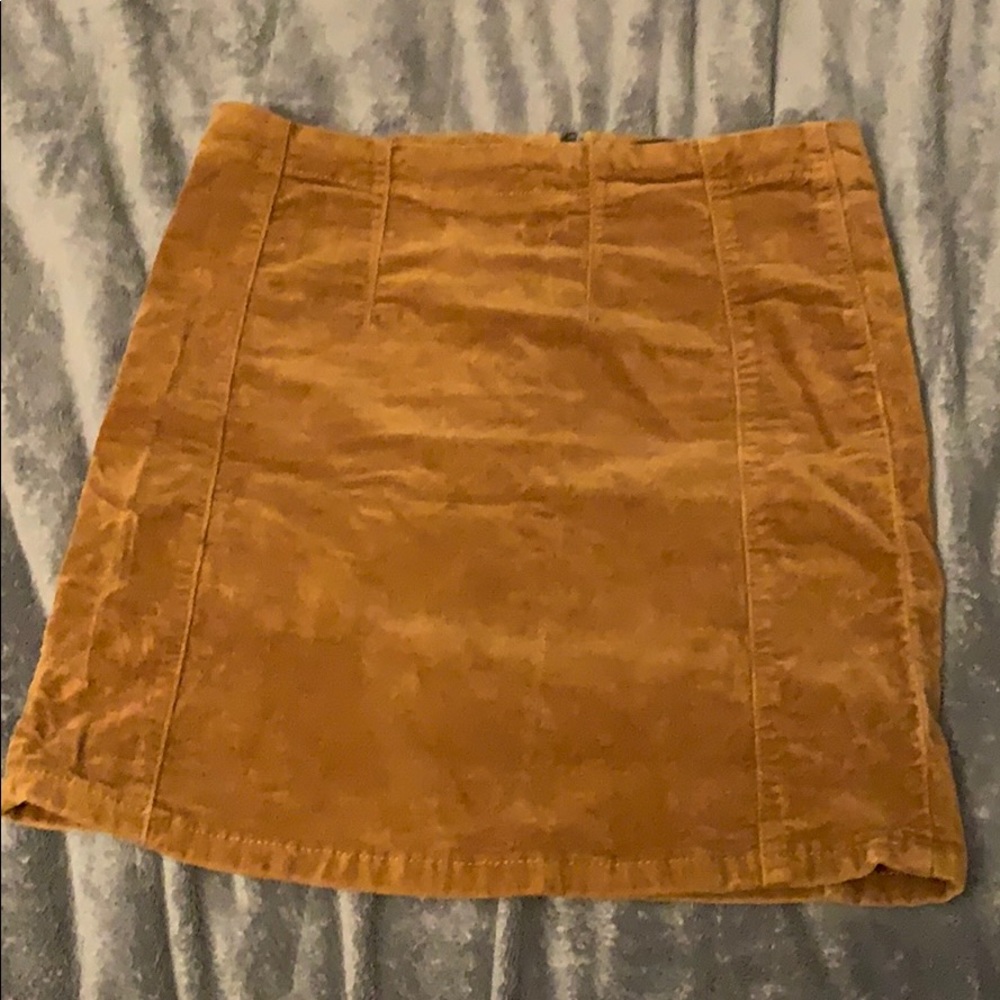 suede brandy melville skirt
